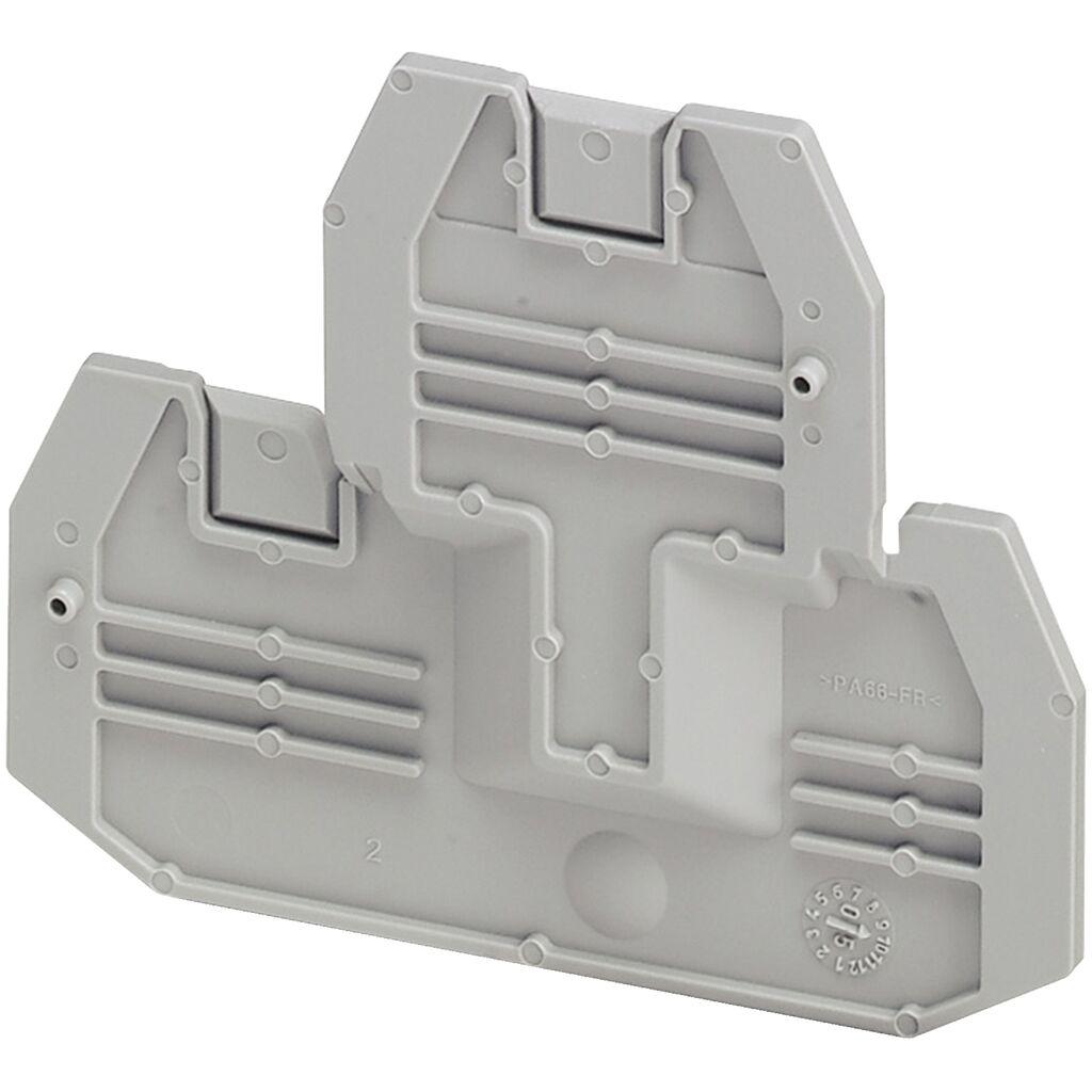 Schneider Electric Krajnji Poklopac NSYTRACE24, Za Dvostruku Vijčanu Rednu Stezaljku 1x1 2.5-4mm2