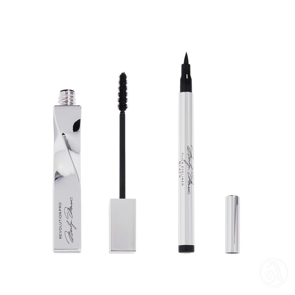 Revolution Set za šminkanje Marilyn Monroe Volume Mascara & Eyeliner