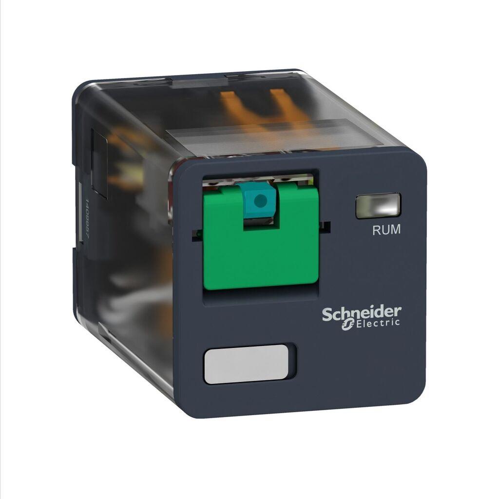 Schneider Electric Utični Cilindrični Relej RUMC31BD, 24V DC 10A 3 (C/O)