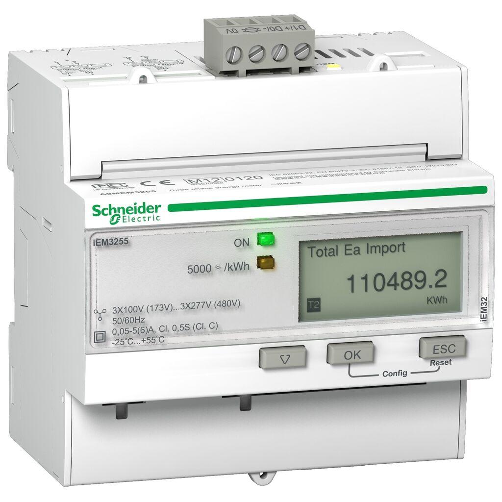 Schneider Electric Brojilo A9MEM3255, Preko ST 3f 4 tarife E.P.U.I Modbus MID