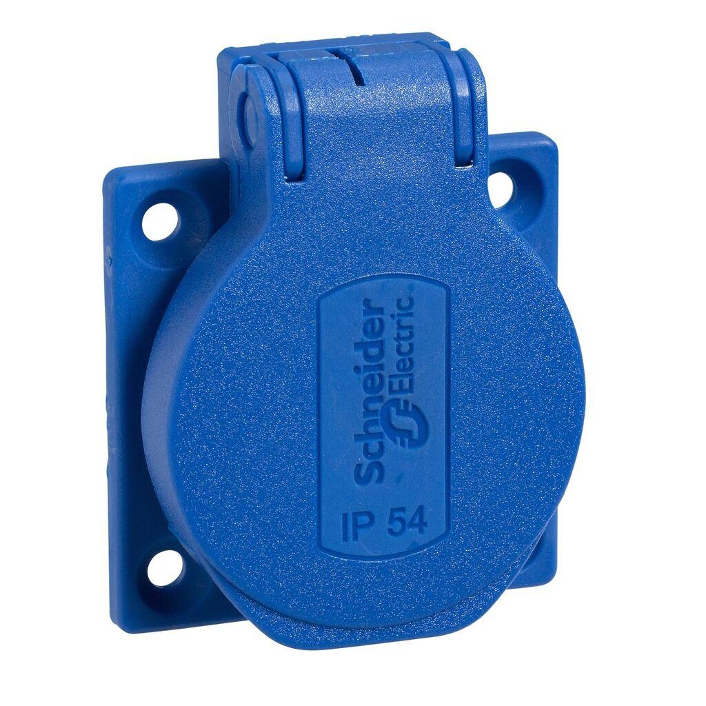 Schneider Electric Industrijska Utičnica PKS51B, 10/16A 2P+E Na Panel IP54