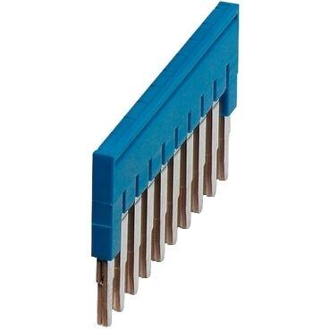 Schneider Electric Utični Most NSYTRAL210BL, 10 Priključaka Za 2.5mm2 Priključke, 1x1, Plavi