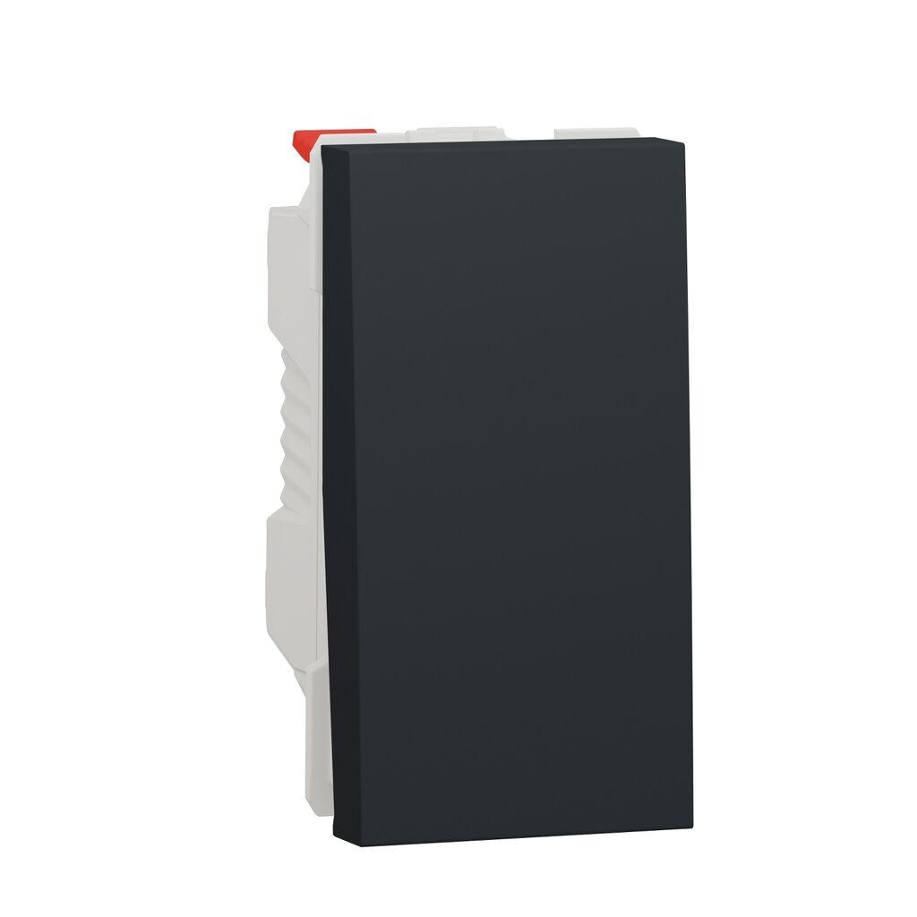 Schneider Electric Naizmjenični Prekidač NU310354, 10A 1M, Crni
