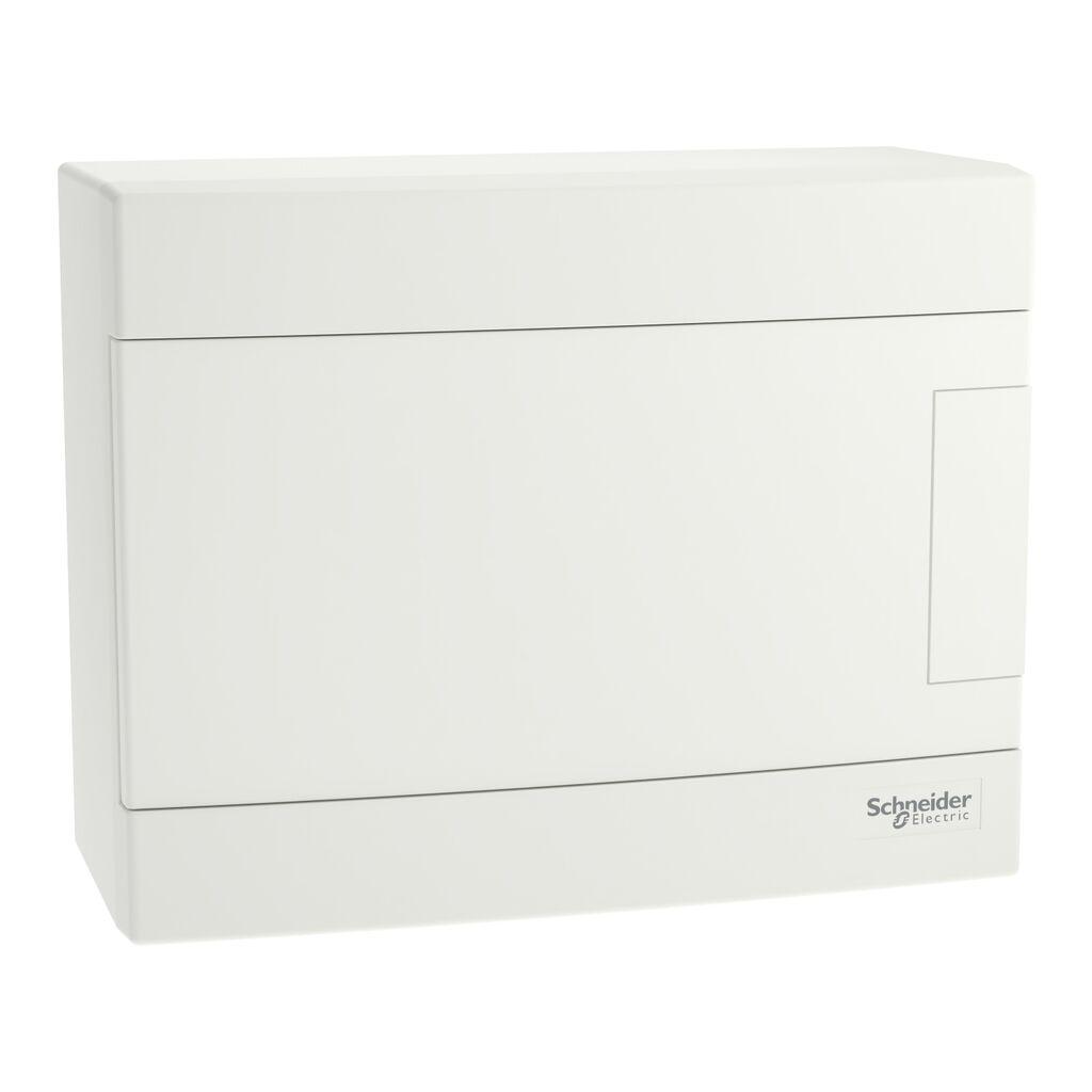 Schneider Electric Razvodna tabla za osigurače nadgradna 8 mjesta, EZ9EUD108, Bijela vrata
