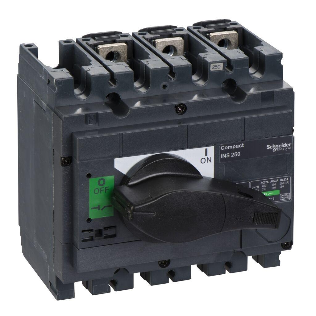 Schneider Electric Kompaktna Rastavna Sklopka 31106, KS INS250 250A 3P