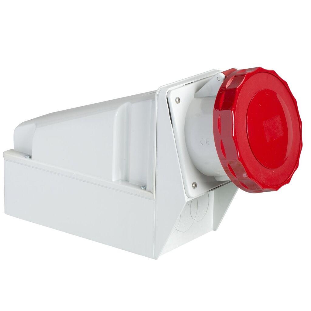 Schneider Electric Industrijska utičnica 81195, 125A 3P+N+E na zid IP67