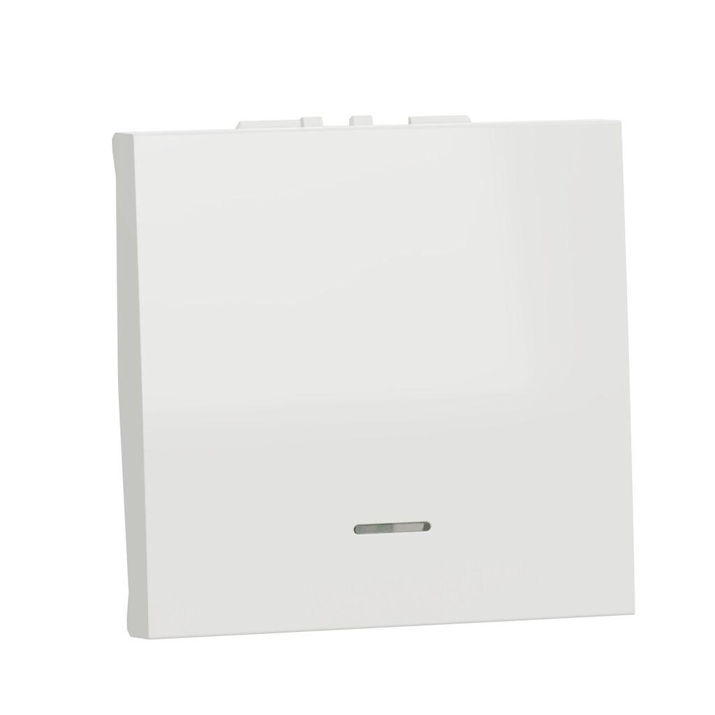 Schneider Electric Jednopolni Prekidač NU326118N, Sa Lokatorskom Lampicom 16A 2M, Bijeli