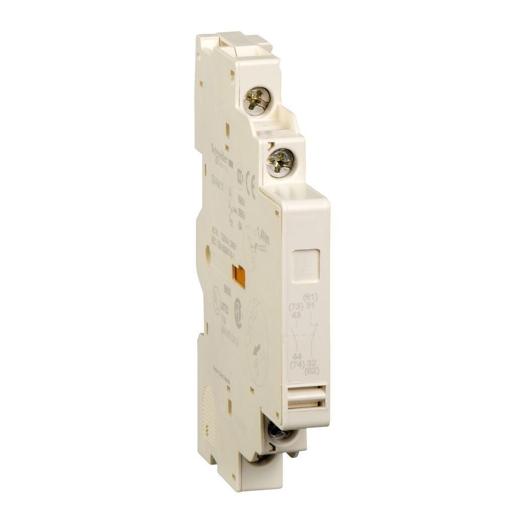 Schneider Electric Bočni Pomoćni Kontaktni Blok GVAN11, Za TeSys GV2 I GV3 1NO+1NC