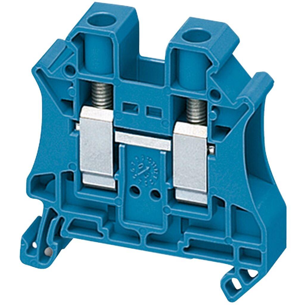 Schneider Electric Vijčana Redna Stezaljka NSYTRV102BL, 10mm2, 1x1, Plava