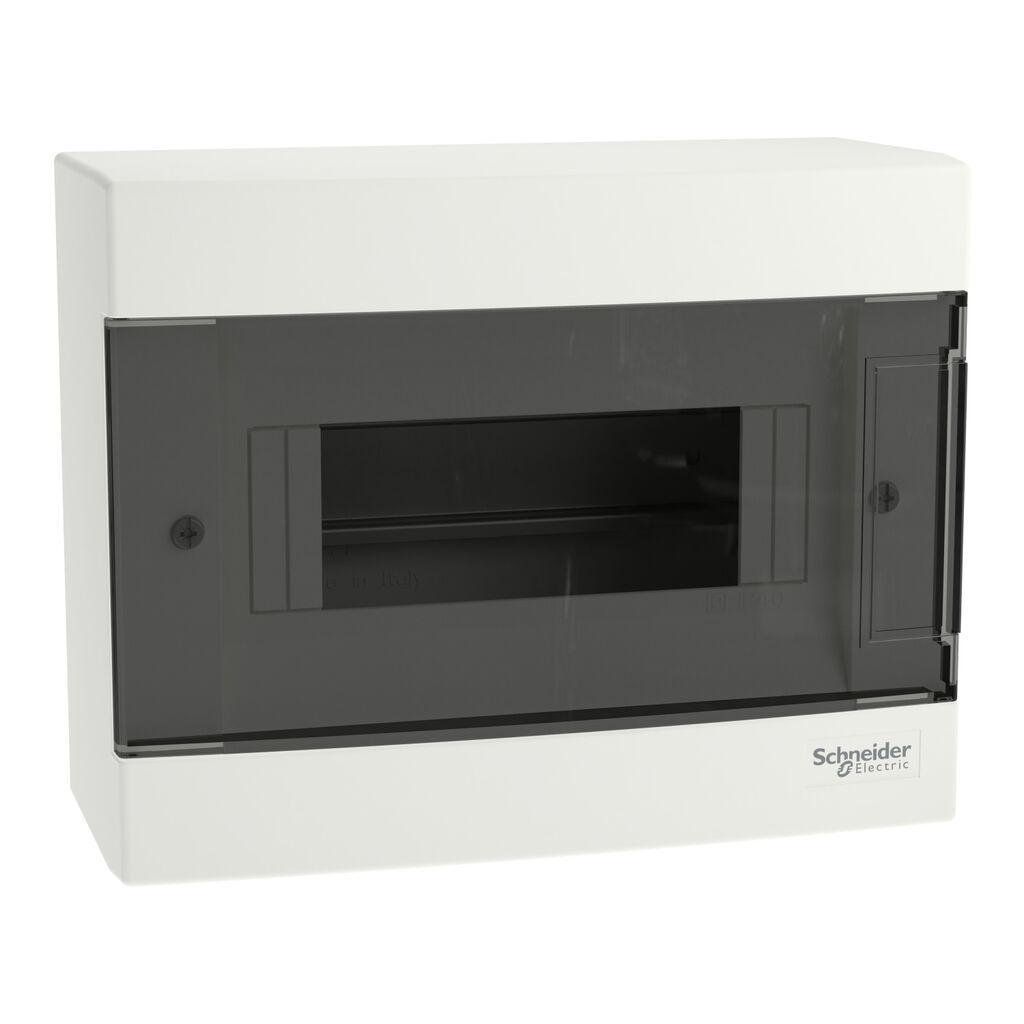 Schneider Electric Razvodna tabla za osigurače nadgradna 8 mjesta, EZ9EUC108, Providna vrata