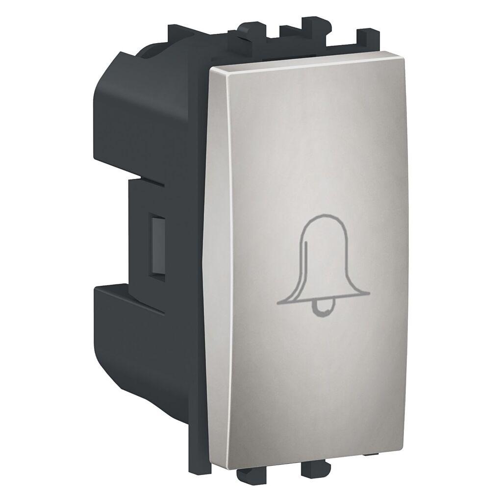 Schneider Electric Taster Zvona LMR0130004, 10A 1M, Sivi