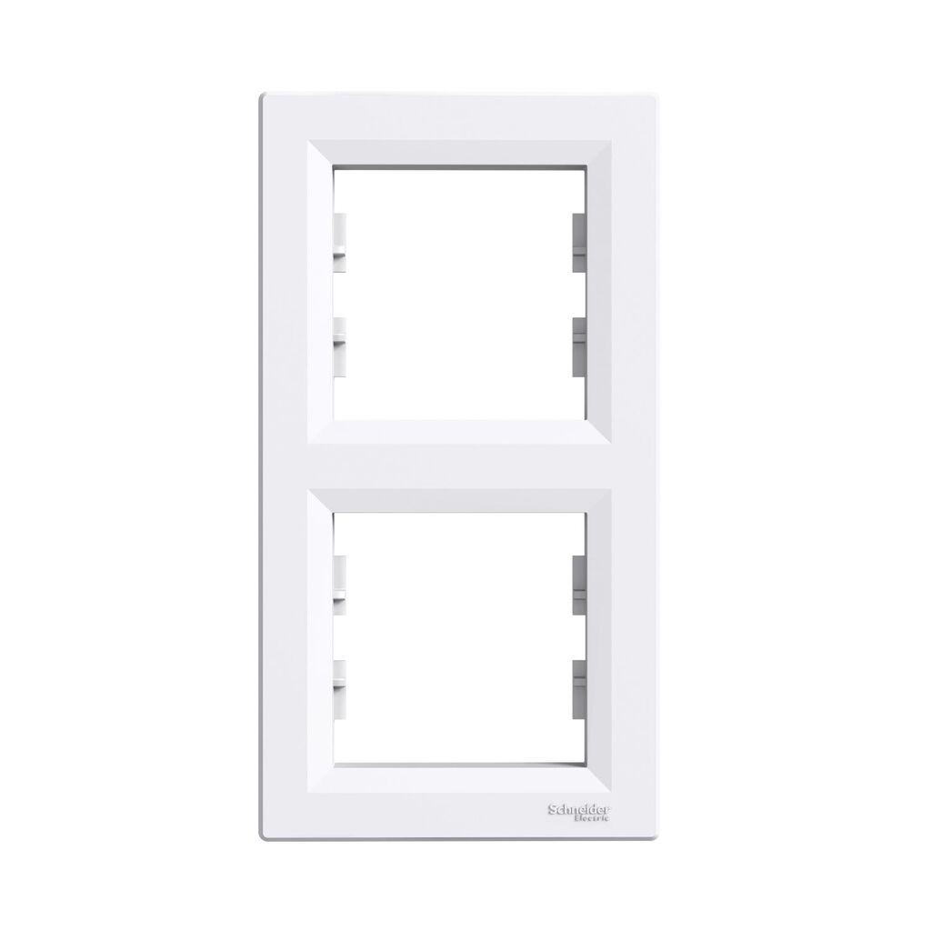 Schneider Electric Okvir EPH5810221, Vertikalni Za 2 Elementa, Bijeli
