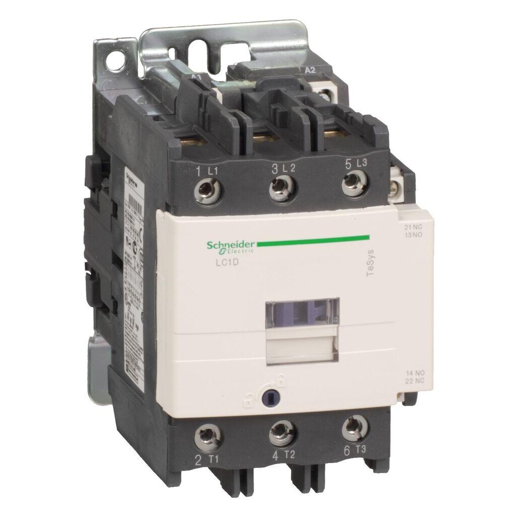 Schneider Electric Kontakter - sklopka LC1D95P5, 95A 45kW 230V AC 50Hz 3P 1NO+1NC