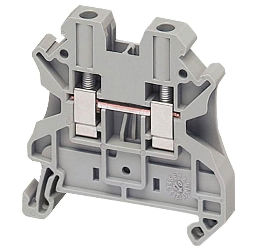 Schneider Electric Vijčana Redna Stezaljka NSYTRV42, 4mm2, 1x1, Siva