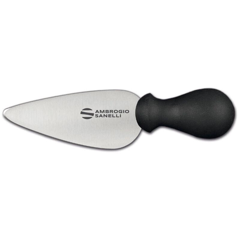 Sanelli Ambrogio Nož za sir Pavia, 12 cm, Crni