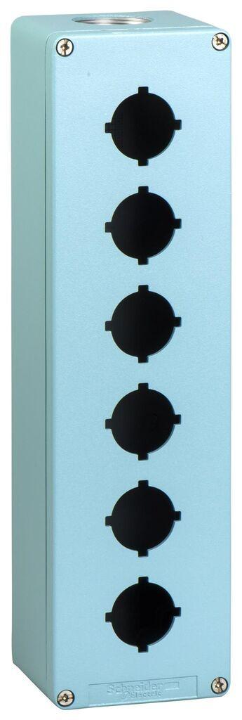 Schneider Electric Prazna OG Kutija XAPM5606, Za Upravljačko Signalne Elemente 6 Mjesta Fi 30mm, Metalna