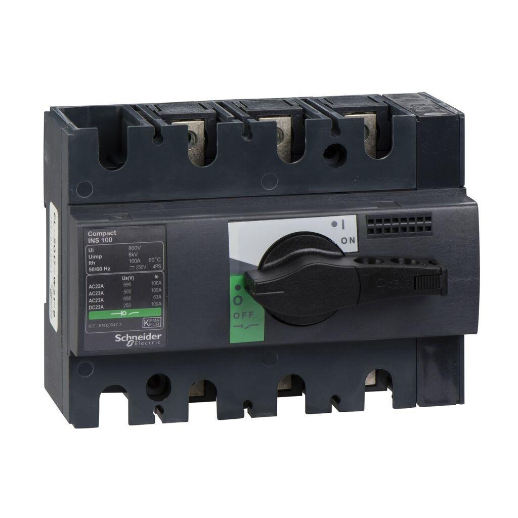 Schneider Electric Kompaktna rastavna sklopka KS 28908, INS100 100A 3P