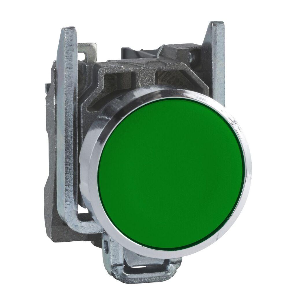 Schneider Electric Taster XB4BA31, Sa Povratom Zeleni Fi 22mm 1NO, Metalni