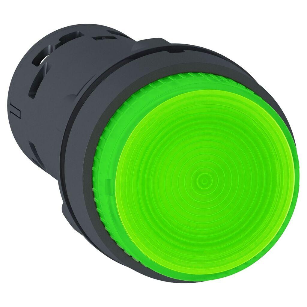 Schneider Electric Taster Svjetleći Sa Povratom XB7NW33M1, Zeleni LED Fi 22mm 1NO 230V AC, Vijčani Priključak