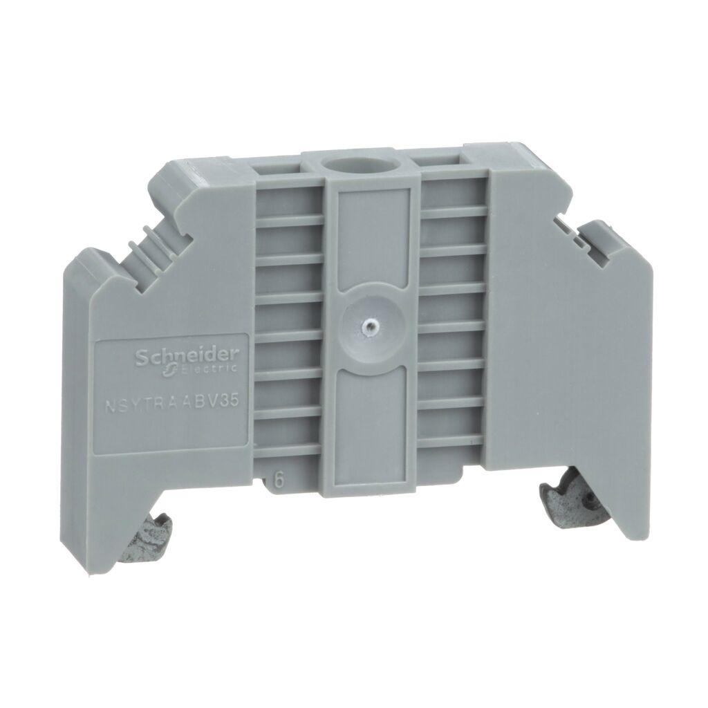 Schneider Electric Krajnja Pločica NSYTRAABV35, Sa Zavrtanjem 9.5mm Za DIN Šine 35mm