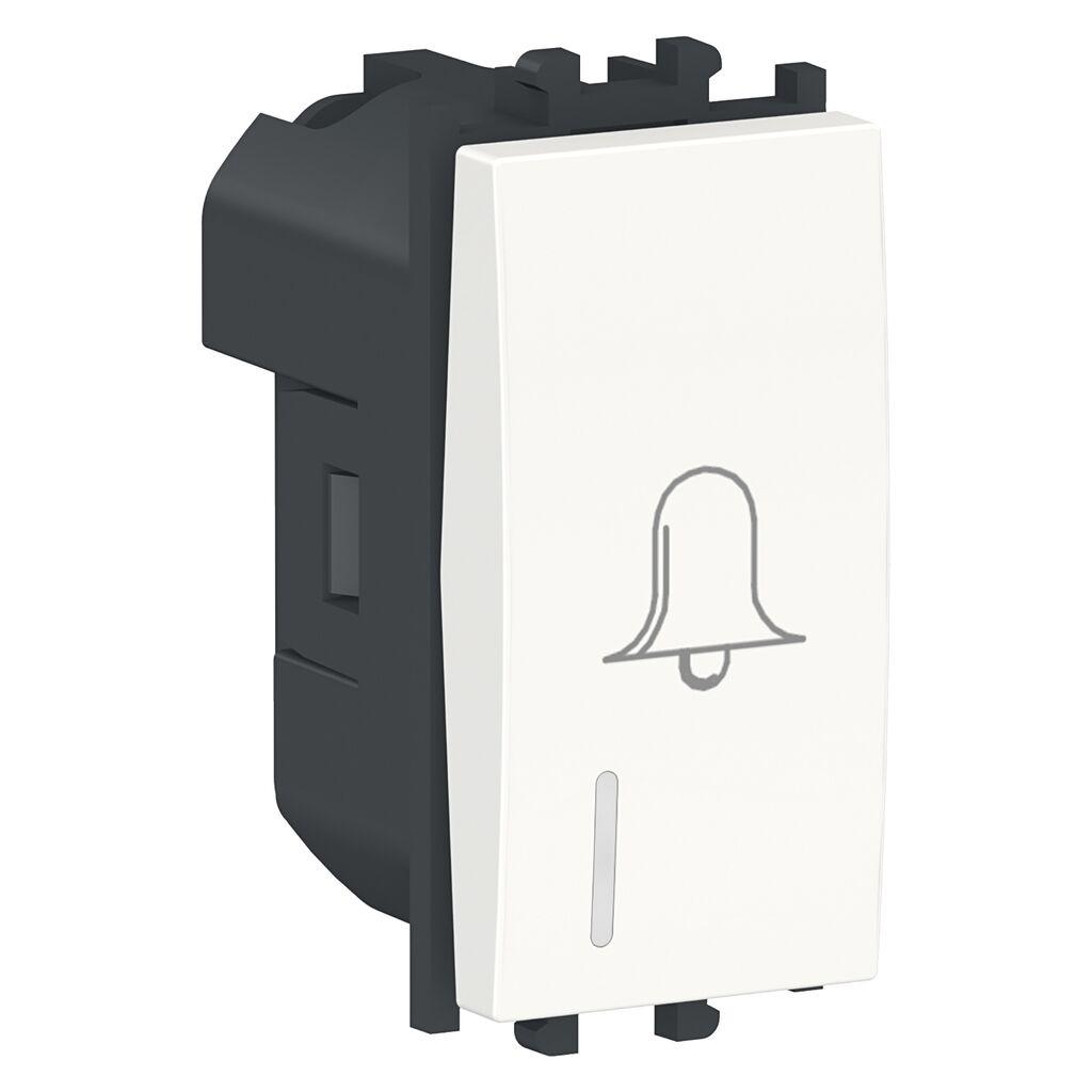 Schneider Electric Taster Zvona LMR1490001, Sa Indikacijom 10A 1M, Bijeli