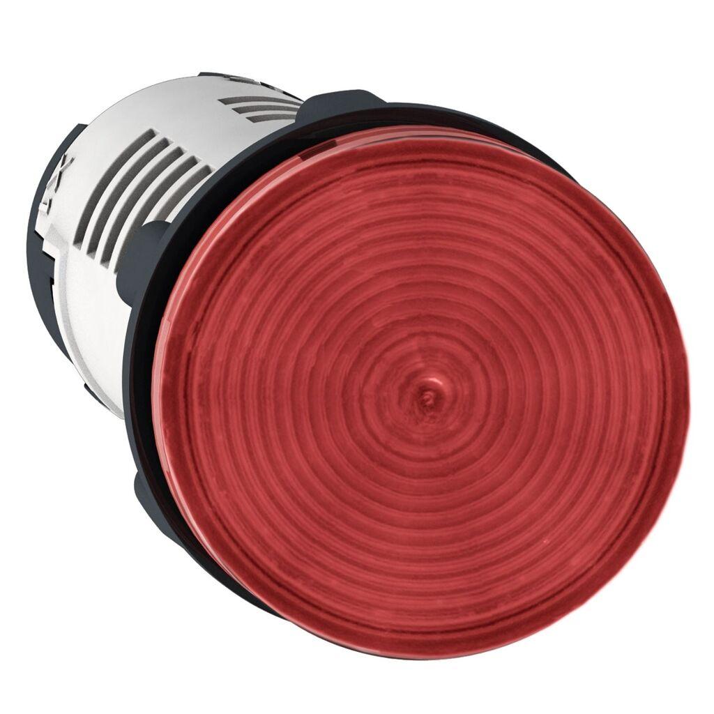 Schneider Electric Signalna Lampica XB7EV04MP, Crvena LED Fi 22mm 230V AC, Vijčani Priključak