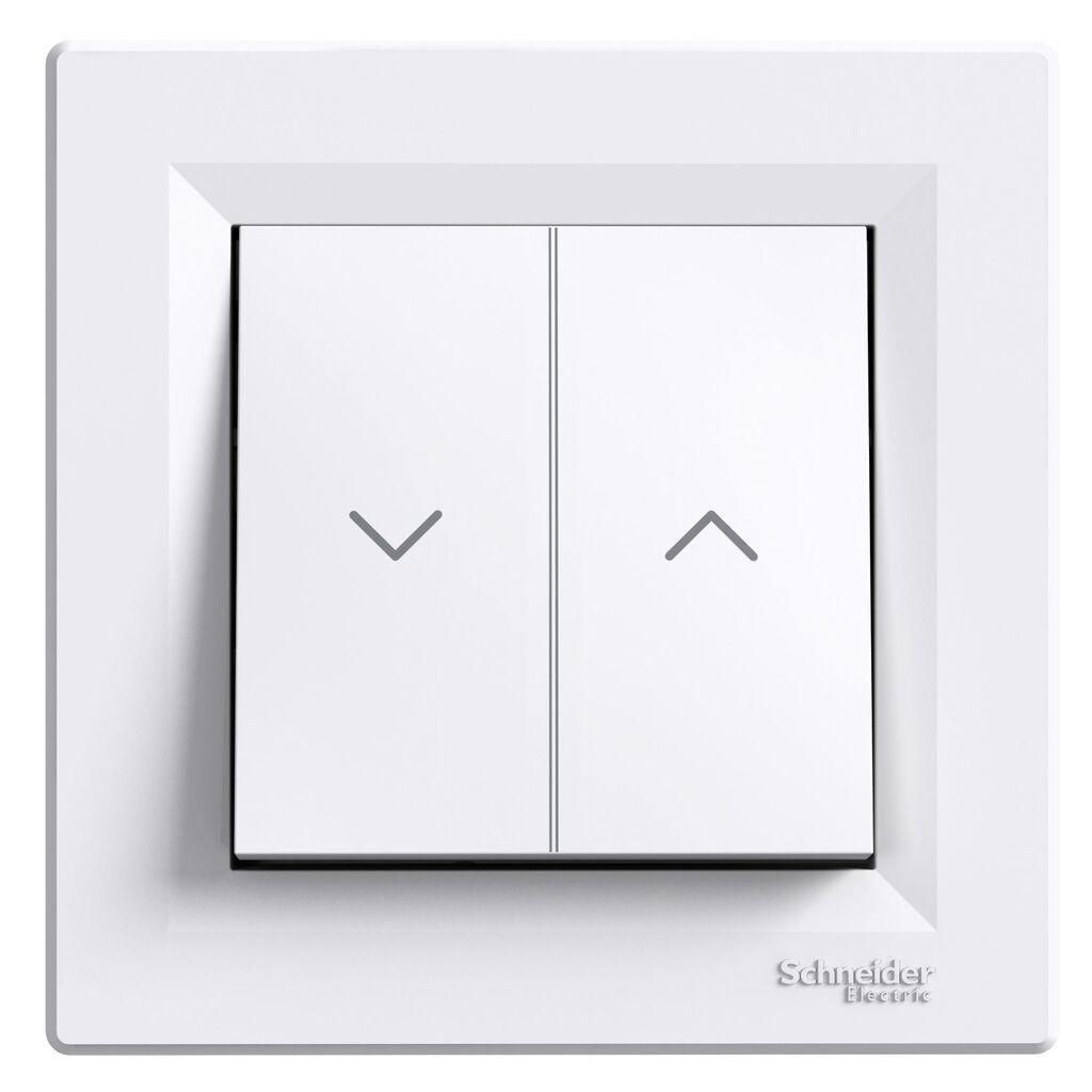 Schneider Electric Taster EPH1300321, Za Roletne 10A, Bijeli Vijčani