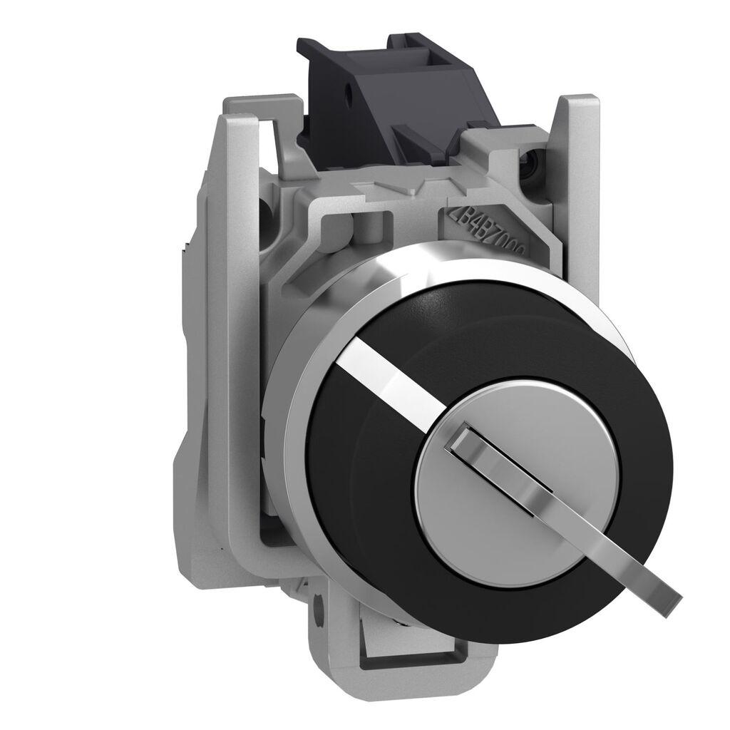 Schneider Electric Preklopka Bez Povrata Sa Ključem XB4BG41, Crna 0-1 Fi 22mm 1NO 600V, Metalna