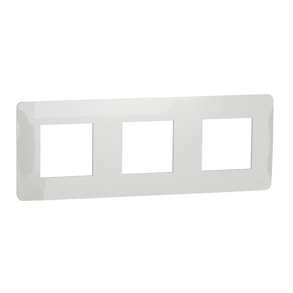 Schneider Electric Maska Modularna NU200618, 3 Elementa 3 x 2M, Bijela