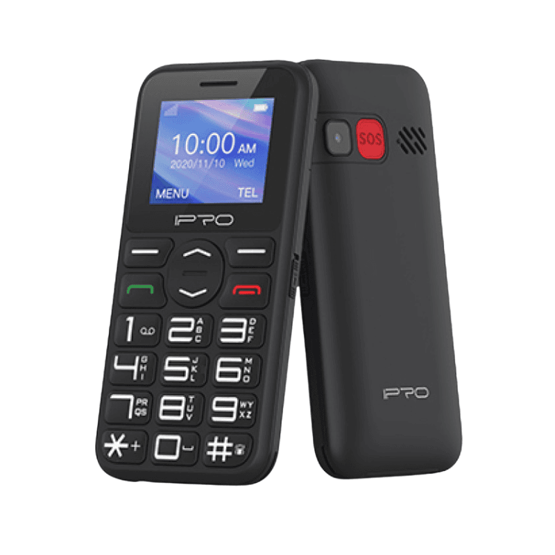IPRO Telefon na tipke 183N, Crni