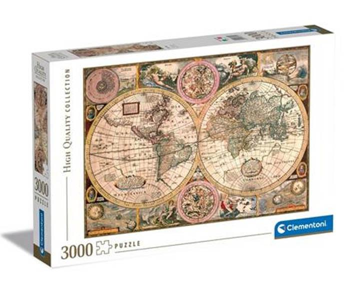 Puzle 3000 mapa