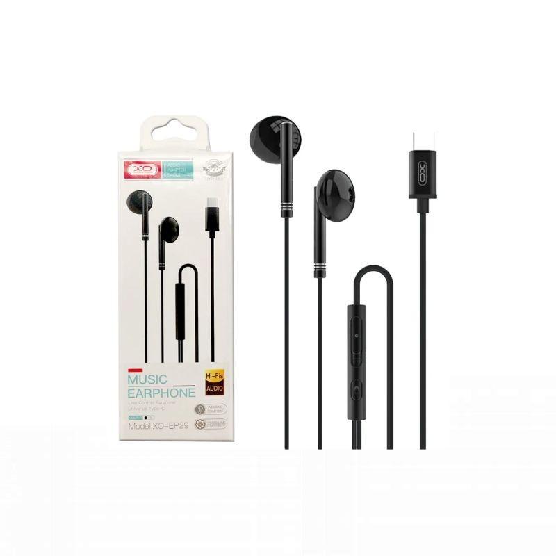 XO Slušalice EP29, Type-C, Crne
