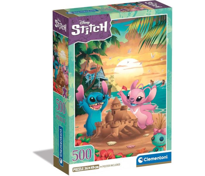 Clementoni Igračka Clementoni puzle 500 kom. Disney Stitch