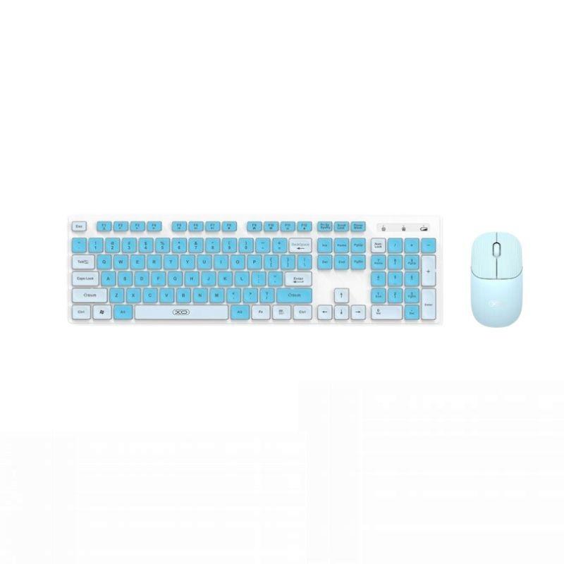 Bežična tastatura KB-05 + miš, Bijela
