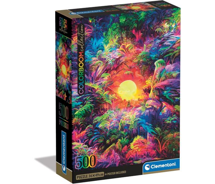 Clementoni Igračka Clementoni puzle 500 kom. Psychedelic sunrise in the jungle