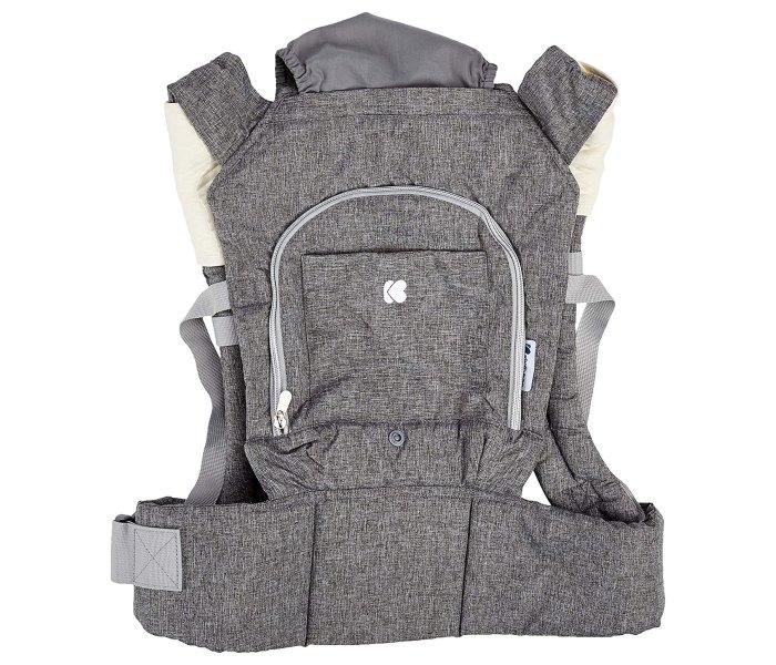 Kengur nosiljka Baby sa kapuljačom, Siva