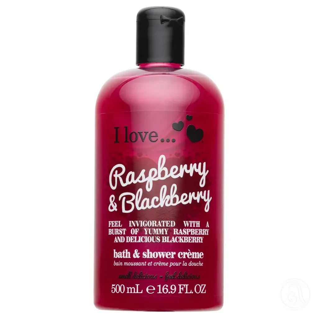 I Love Kremasti Gel Za Tuširanje i Kupka, Malina i Kupina