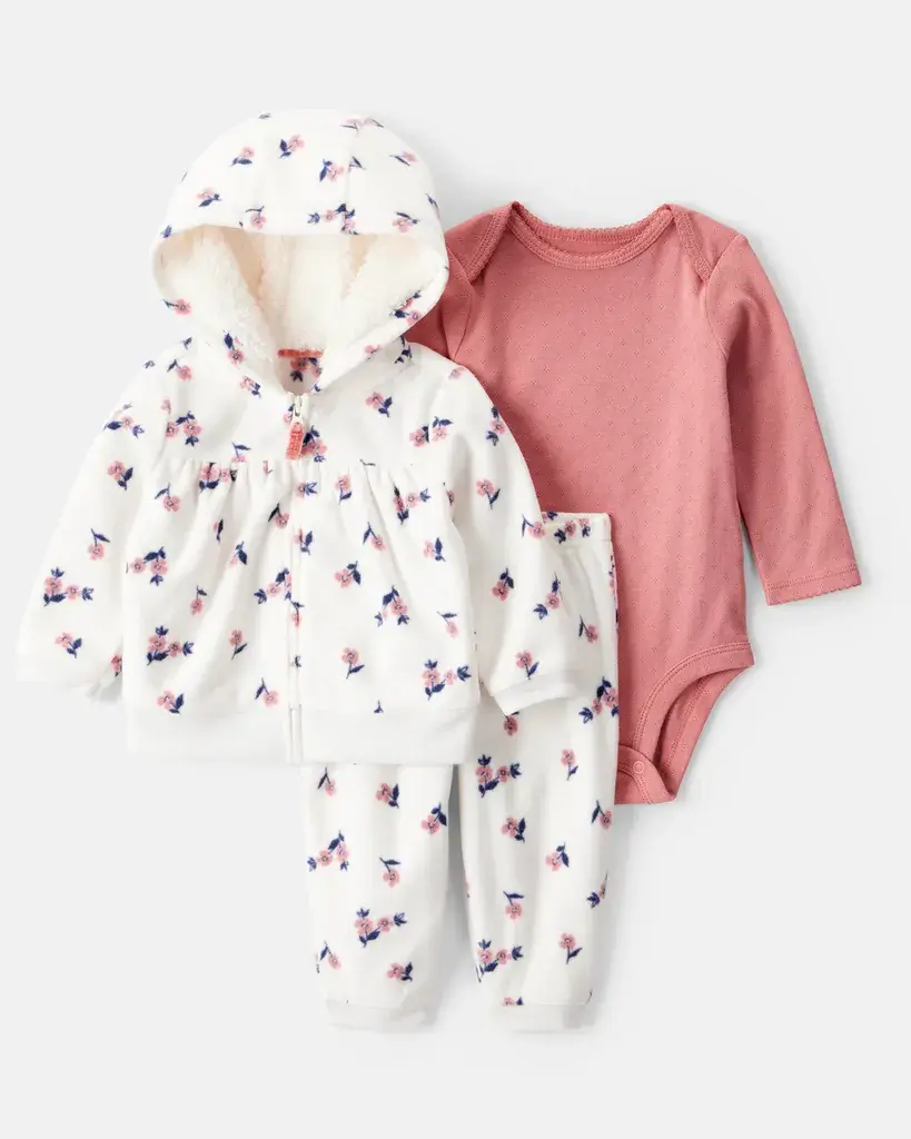 Carter's Komplet za bebe,  3 Dijela, Šareni