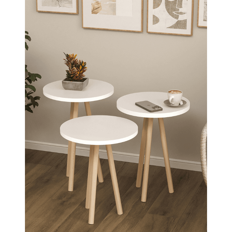 Max Klub sto 22-01-01, Sa drvenim nogama, Bijeli