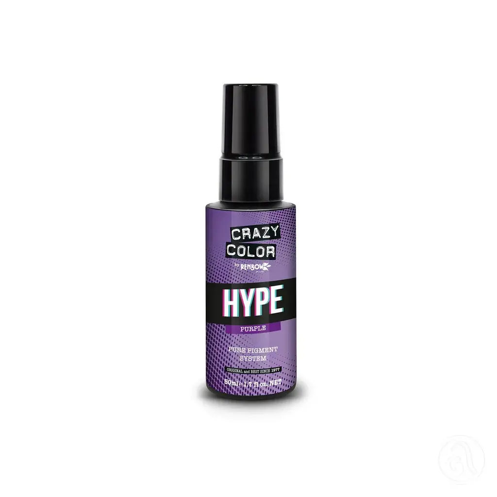 Crazy Color Pigment za kosu Hype 50ml, Ljubičasti