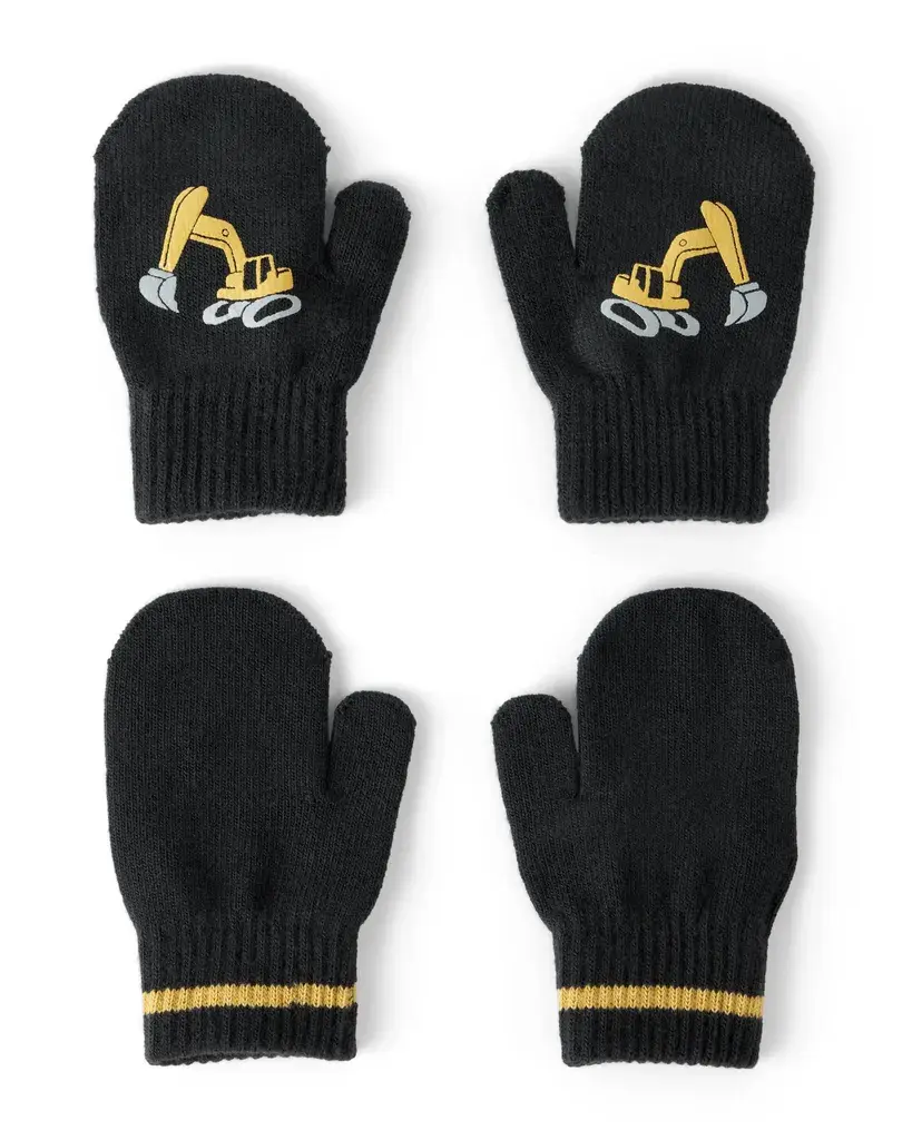 Carter's Set rukavica za dječake, 2 Para, Crni