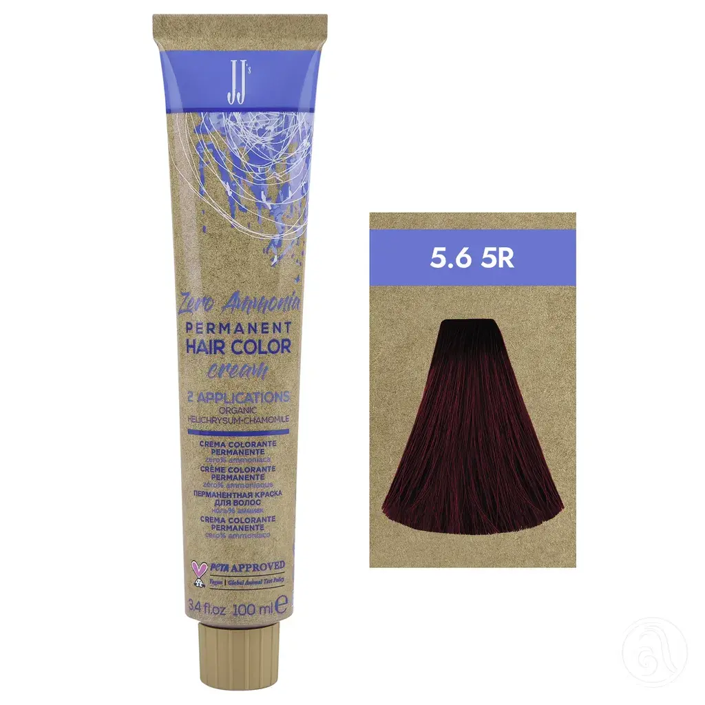 JJ's Farba za kosu 1-1N 5.6 5R, Crvena svijetlobraon