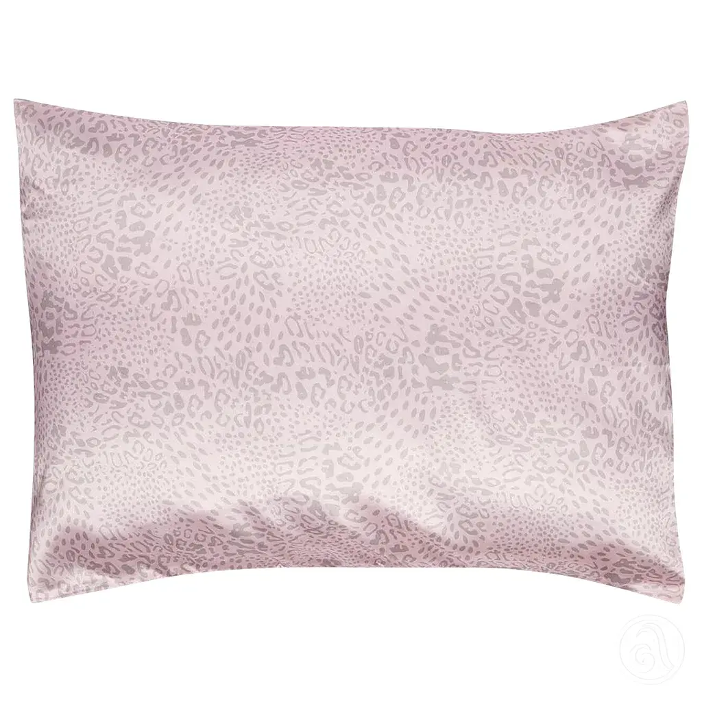 Cala Satenska jastučnica Leopard, Roza