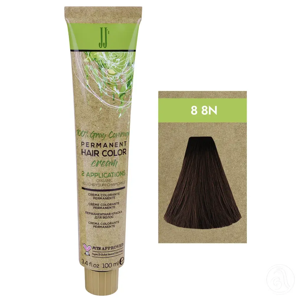 JJ's Farba za kosu 1-1N 8 8N, svijetloplava