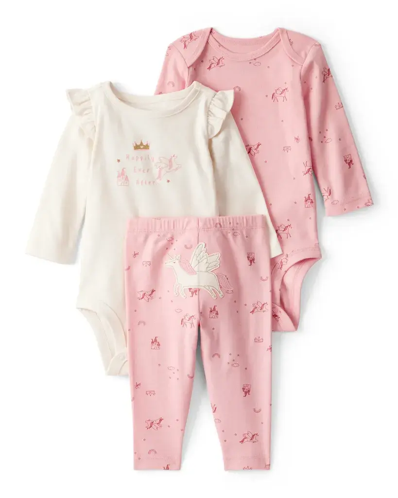 Carter's Komplet za bebe, 3 Dijela, Roze