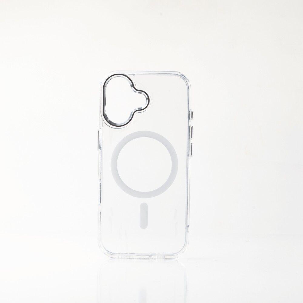 Zaštitna maska za telefon iPhone 17 Frame Cam MagSafe, Bijela