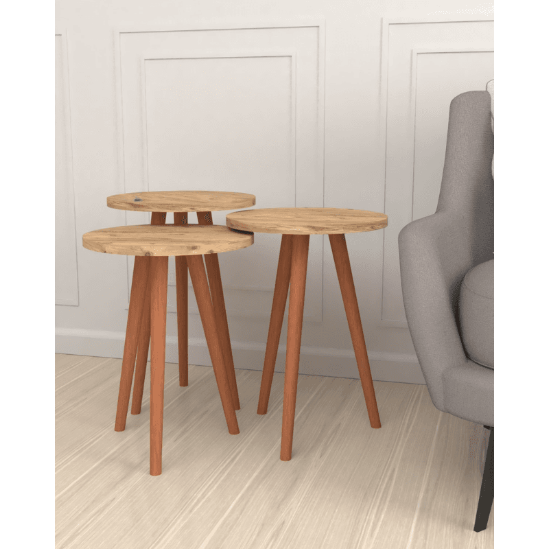 Max Klub sto 22-01-02, Sa drvenim nogama, Smeđi