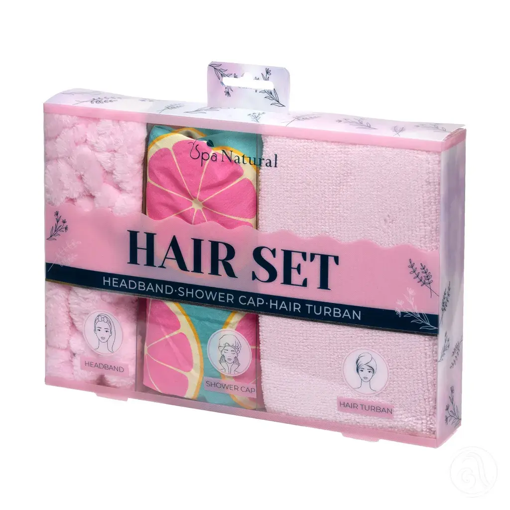 Spa Natural Set za kosu, Roze