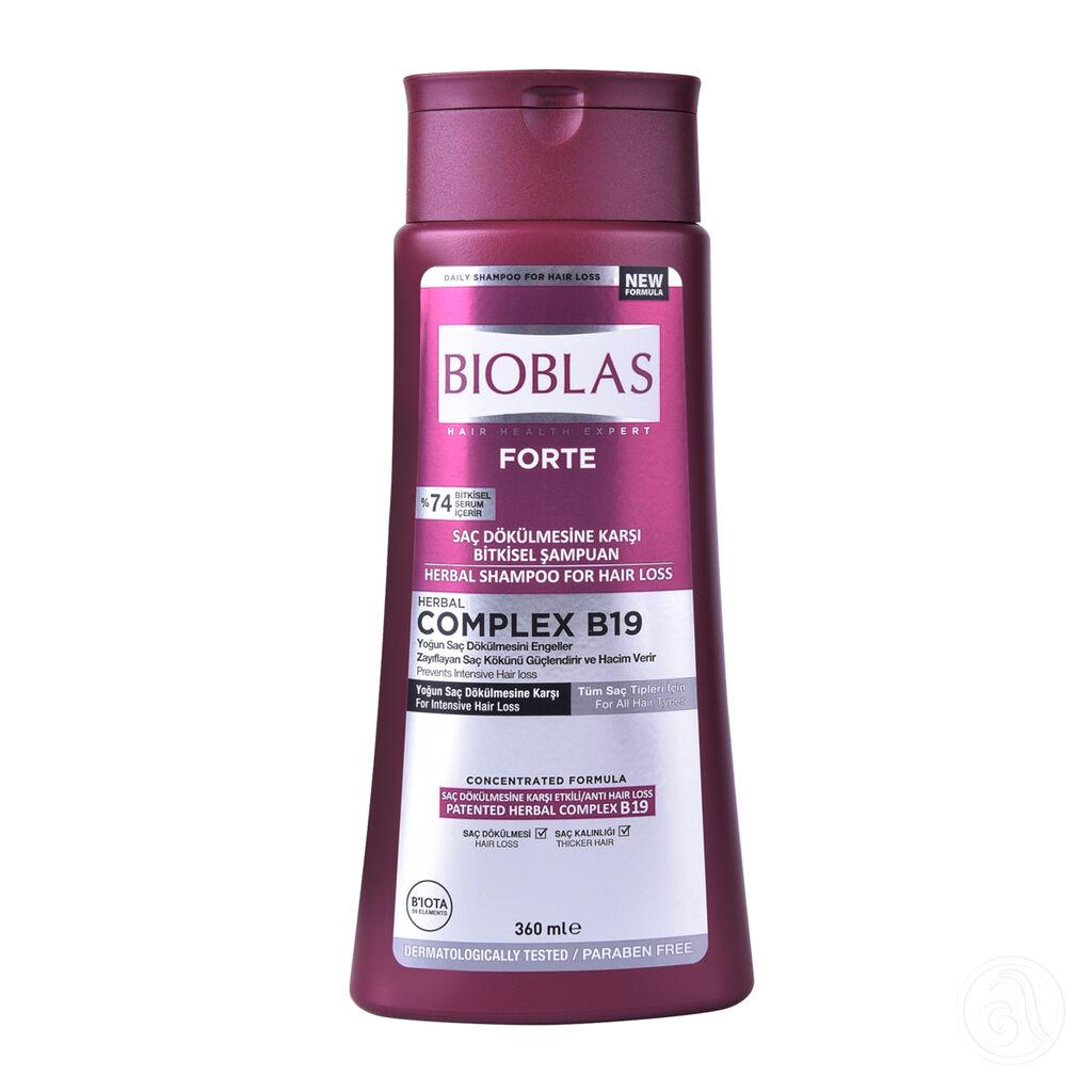 Bioblas Šampon protiv intenzivnog opadanja kose, Forte, 360 ml