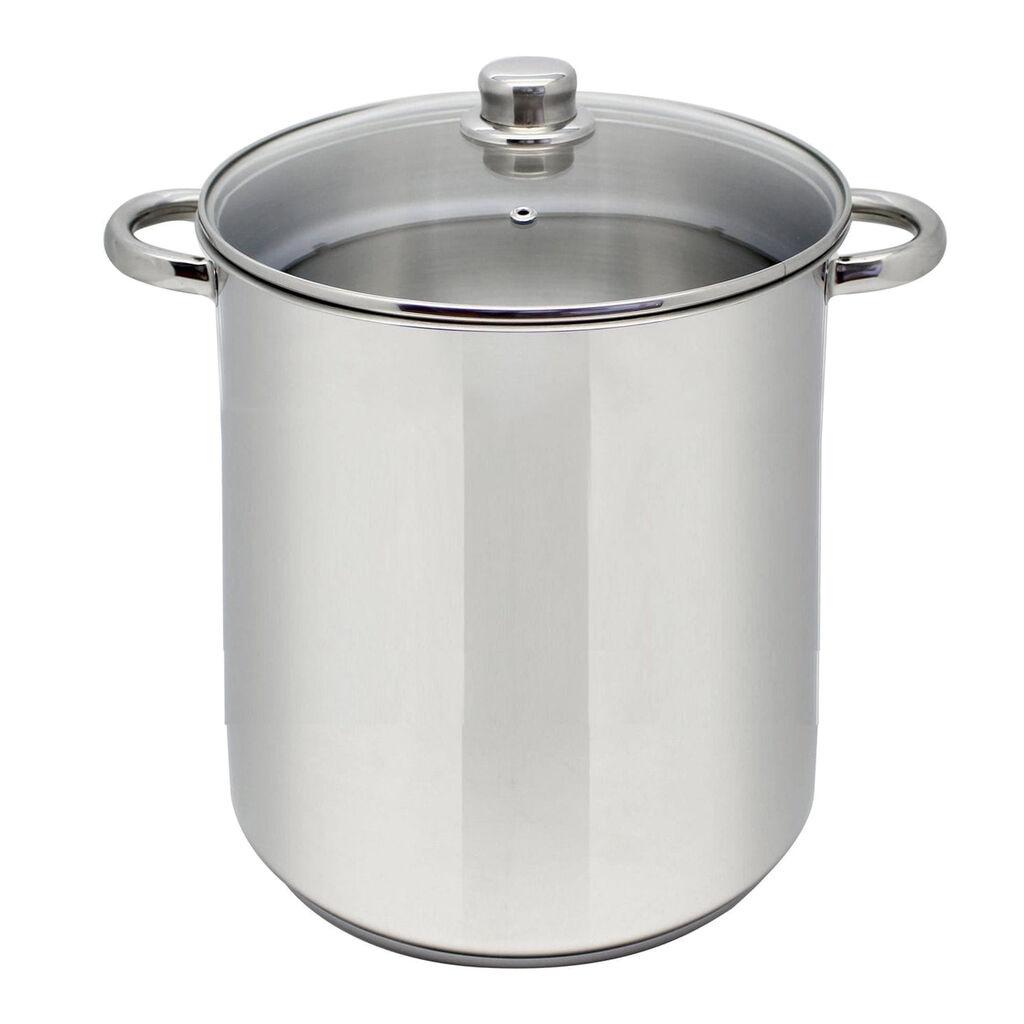 Fackelmann Lonac s poklopcem Elo Fm, 20 l, 28 cm, Sivi